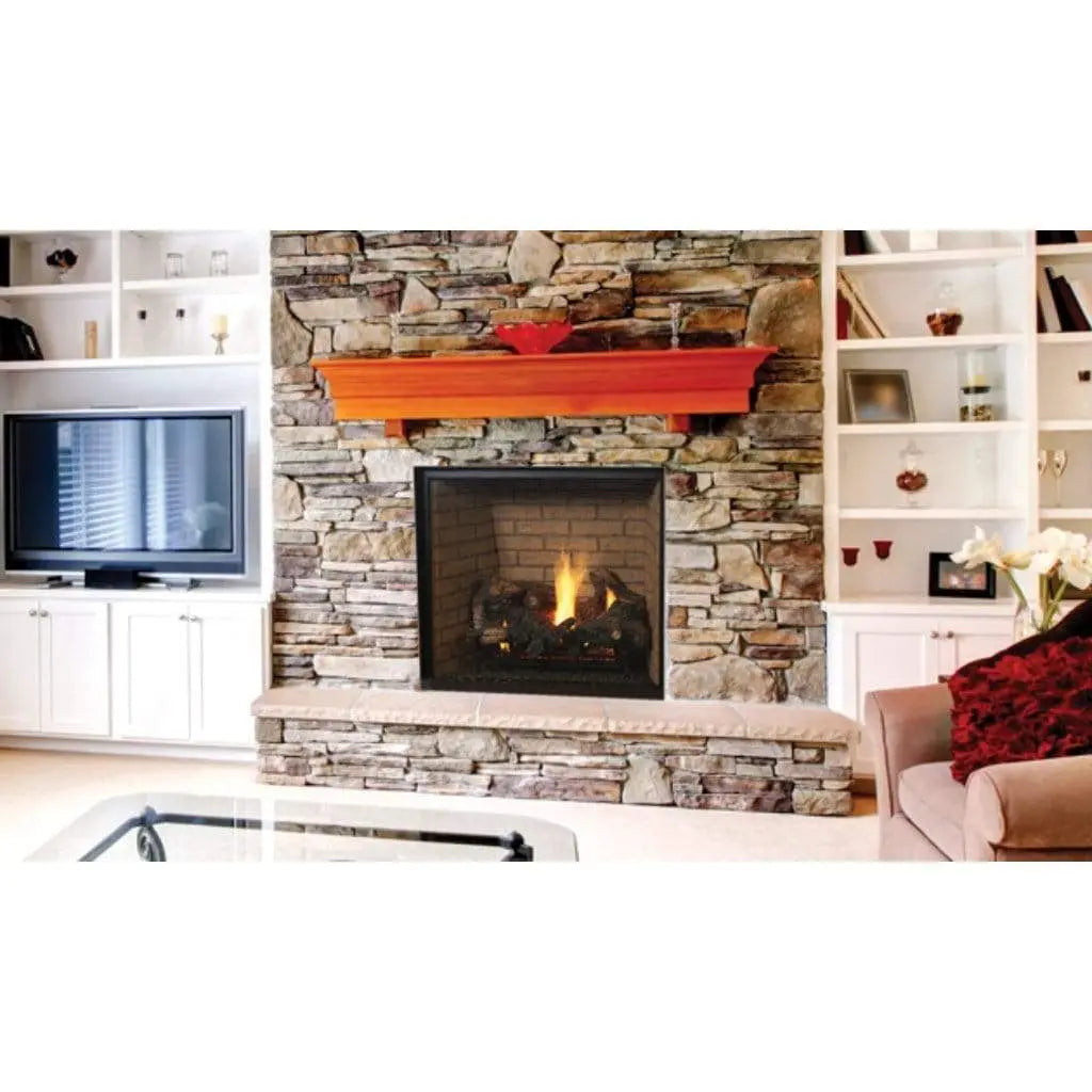 Superior 40-Inch DRT6340 Traditional Electronic Ignition Direct Vent Gas Fireplace with Remote