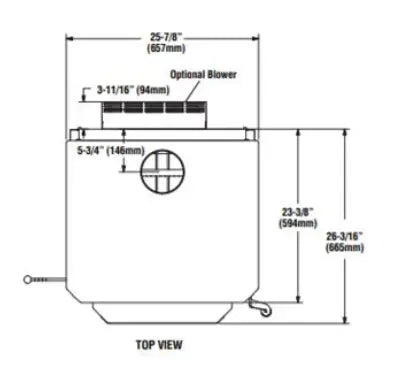 Iron Strike Tahoma 2100 Free standing wood burning stove 76,000 BTU's