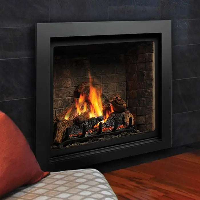 Kingsman 42" Wide Direct Vent Linear Ceramic Glass Gas Fireplace ZCV42H