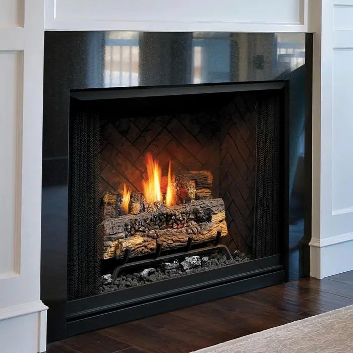 Kingsman 39" Clean View Zero Clearance Vent Free Firebox ZVFCV39