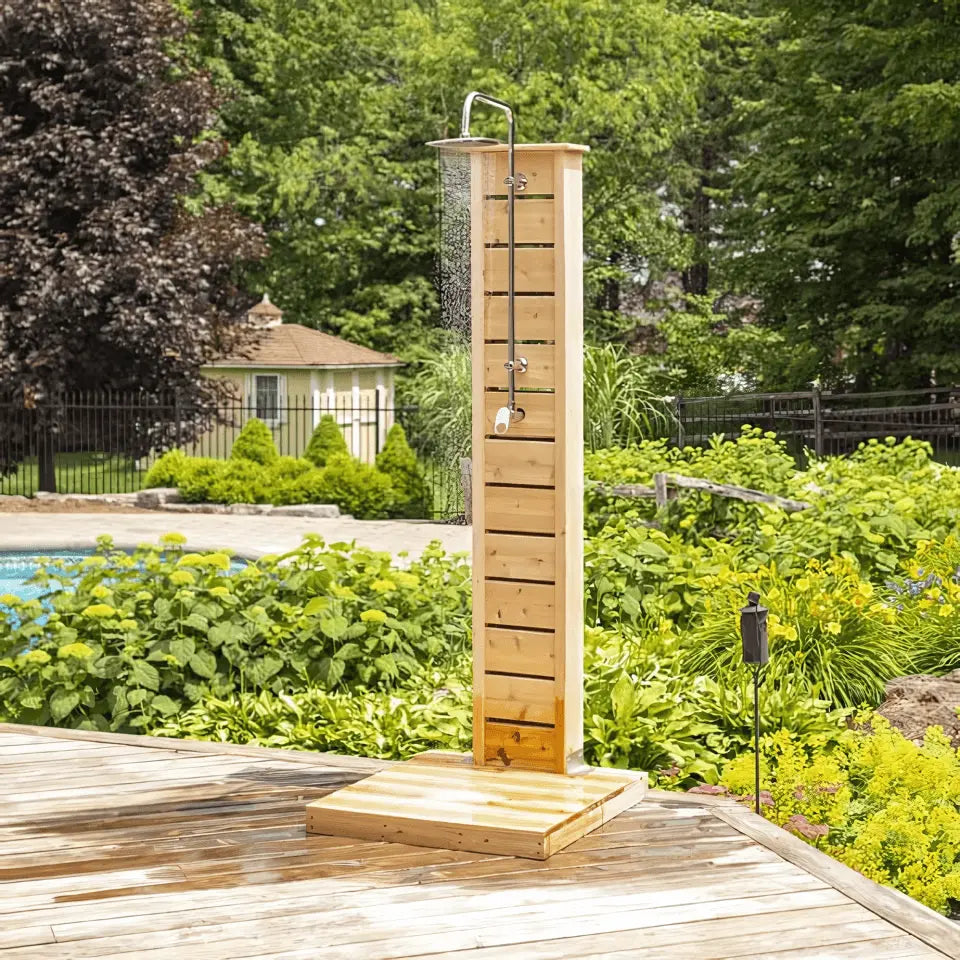 Wall Mounted Outdoor Showers