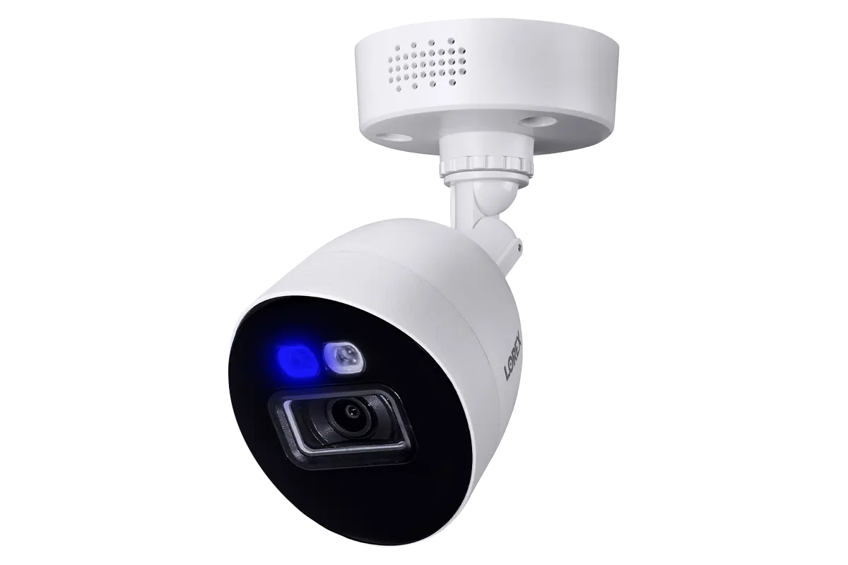 Lorex Fusion 4K 12 Channels (8 Wired and 4 Fusion Wi-Fi) 2TB Wired DVR System with Smart Deterrence Cameras - Aqvina LLC