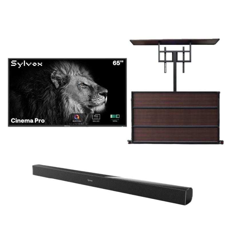 Sylvox Cinema Pro 65" Helio QLED Outdoor TV-( 120HZ, 3500Nits)