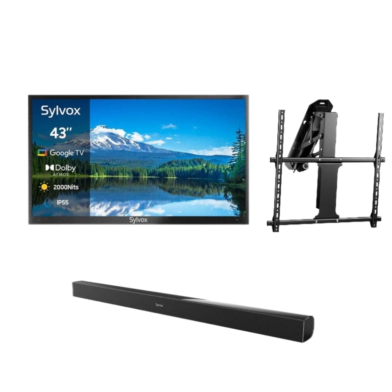 43" 2000Nit Google Outdoor TV - 2024 Pool Pro 2.0 Series