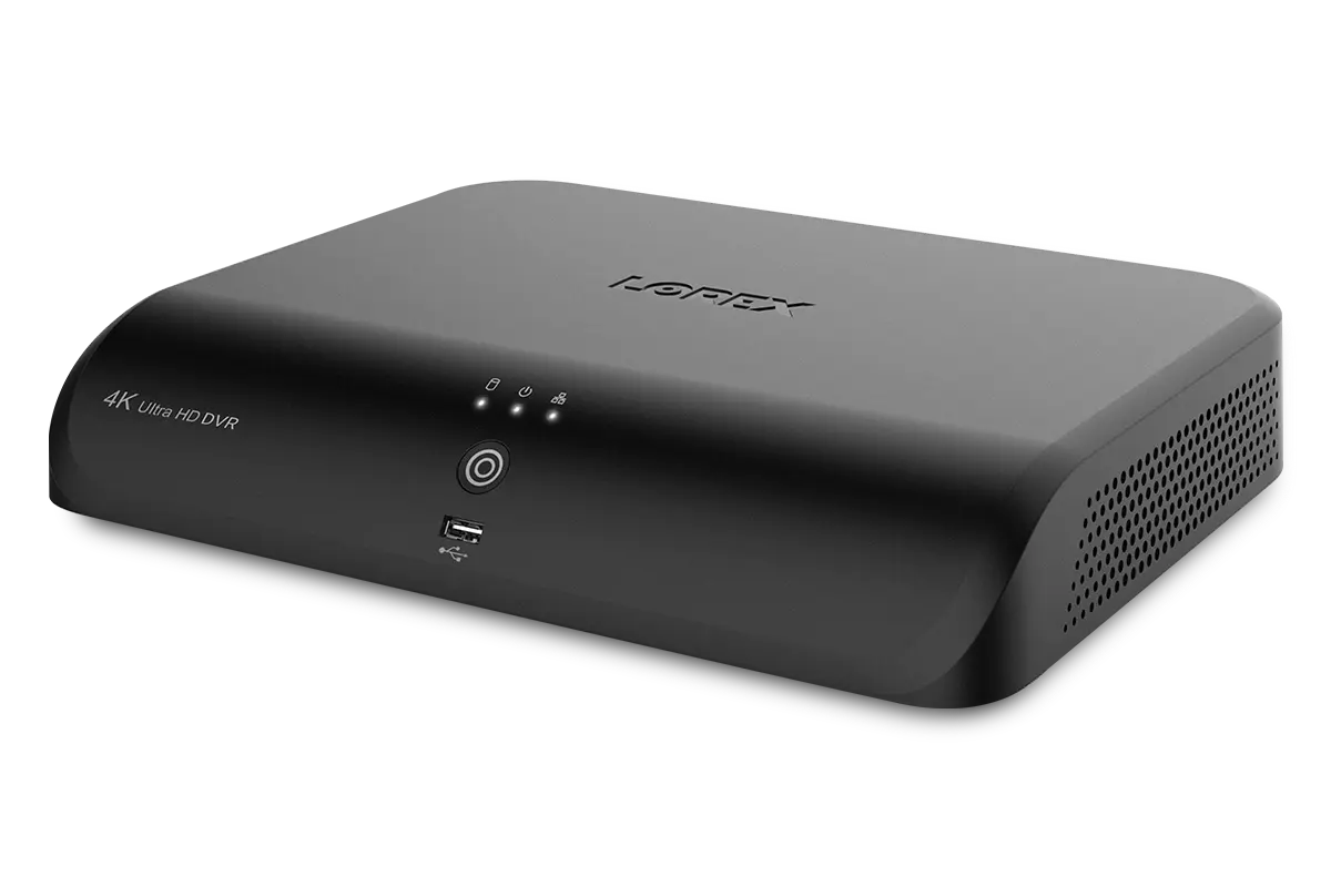 Lorex 4K 12 Camera Capable (8 Wired + 4 Fusion Wi-Fi) 2TB DVR – Open Box - Aqvina LLC
