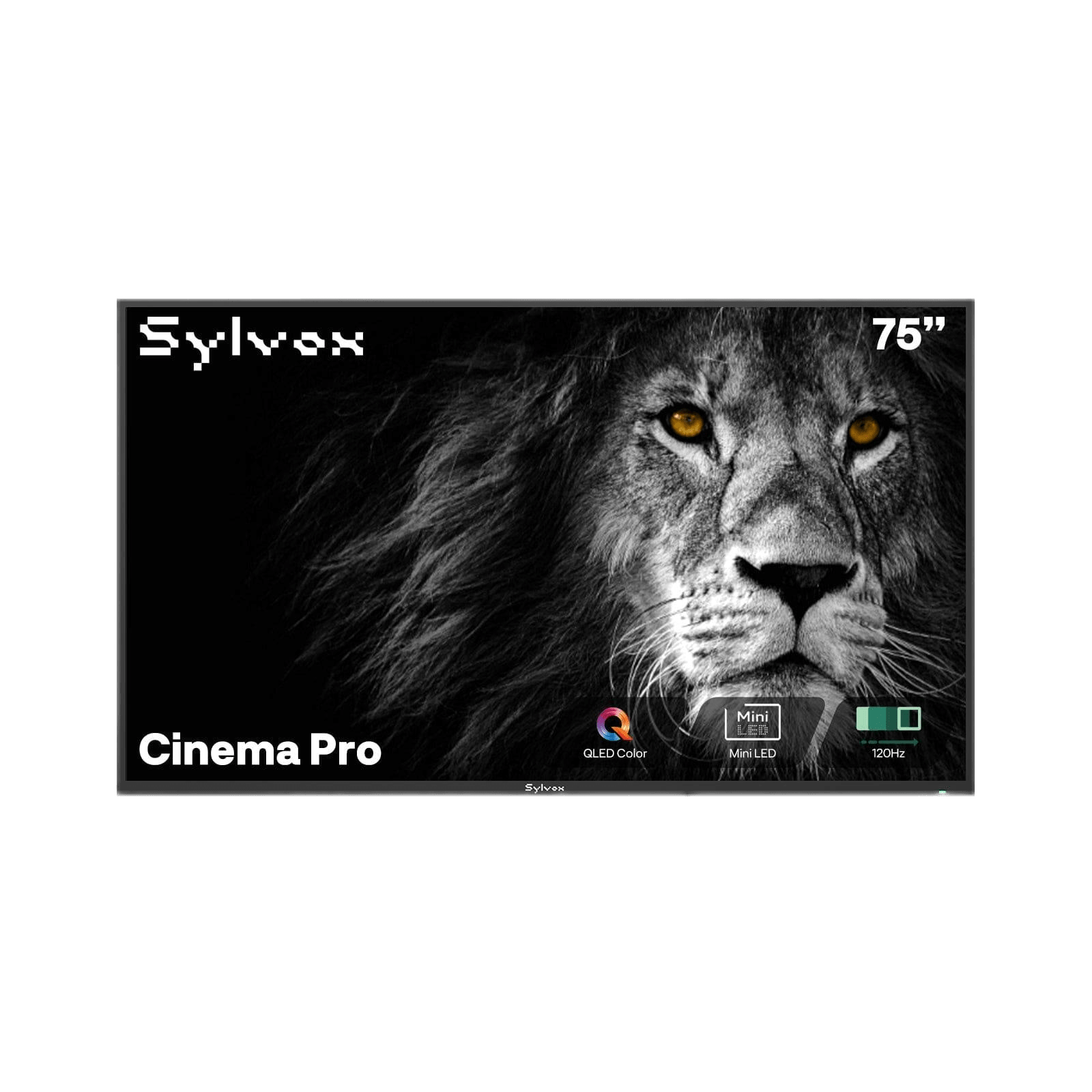 Sylvox Cinema Pro 75" Helio QLED Outdoor TV-( 120HZ, 3500Nits)