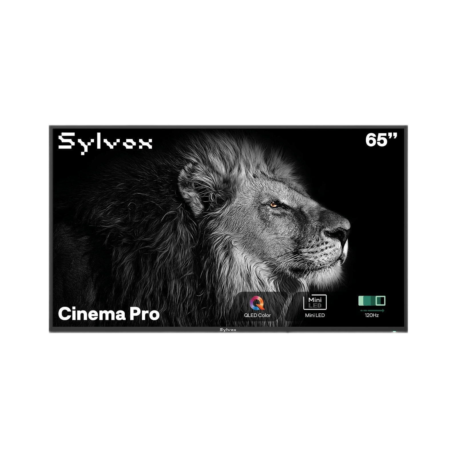 Sylvox Cinema Pro 65" Helio QLED Outdoor TV-( 120HZ, 3500Nits)