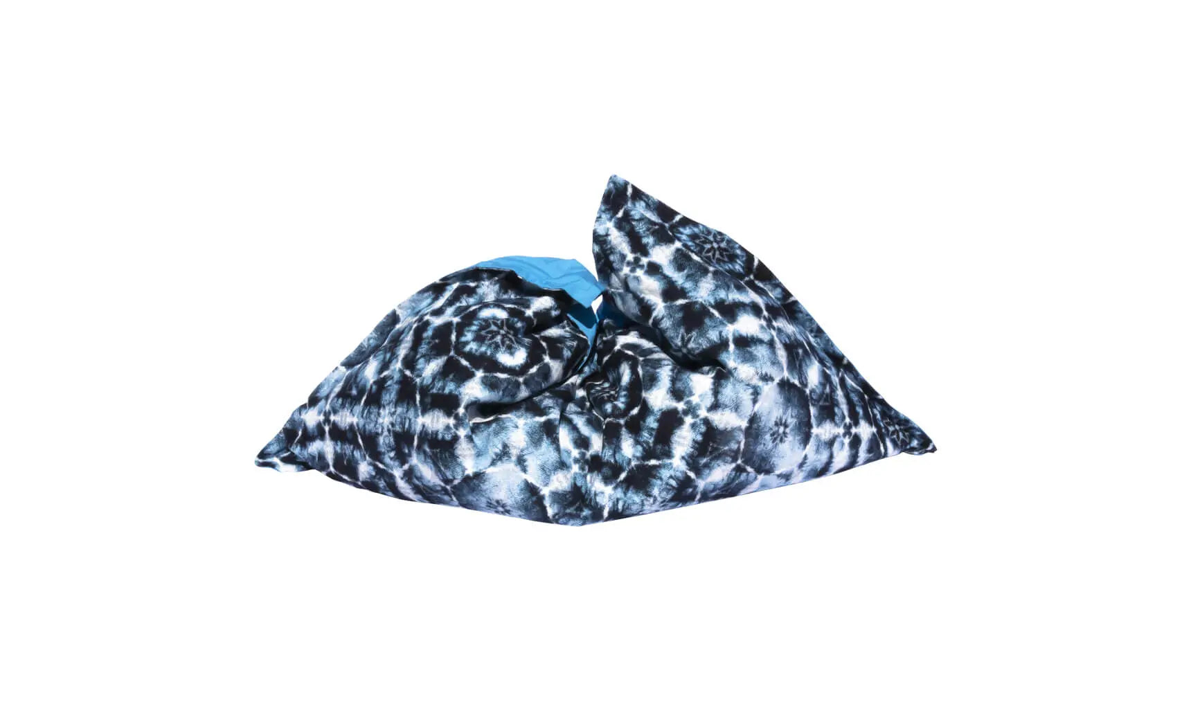 Laze Pillow in soft fabric with a contoured design for neck support and relaxation