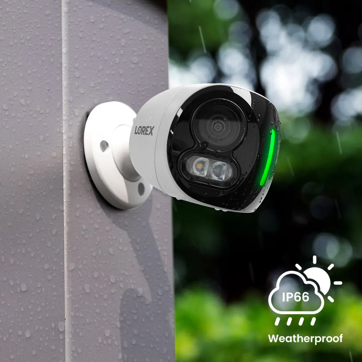 Lorex 4K Dual‑Lens Wi‑Fi Security Camera – 180° Panoramic AC-Powered Wi-Fi Surveillance Camera - Aqvina LLC
