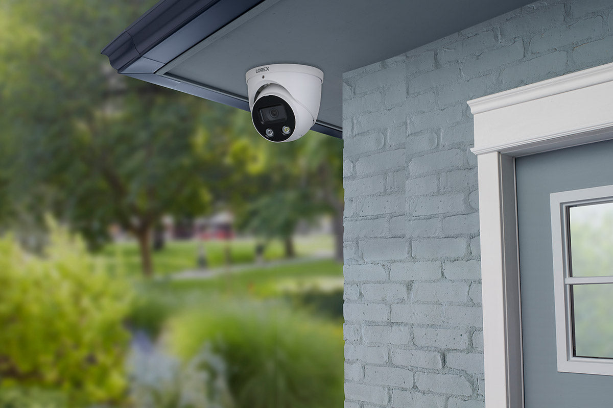 Lorex H13 4K IP Wired Dome Security Camera with Smart Deterrence