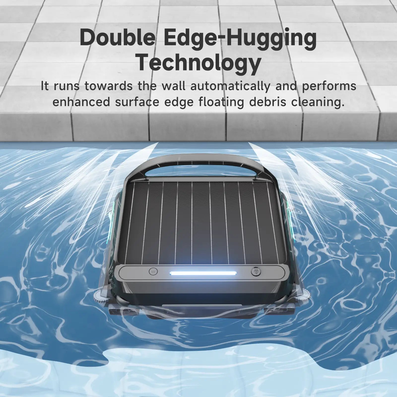 WYBOT F1 Pool Skimmer Solar Powered Robotic Cleaner