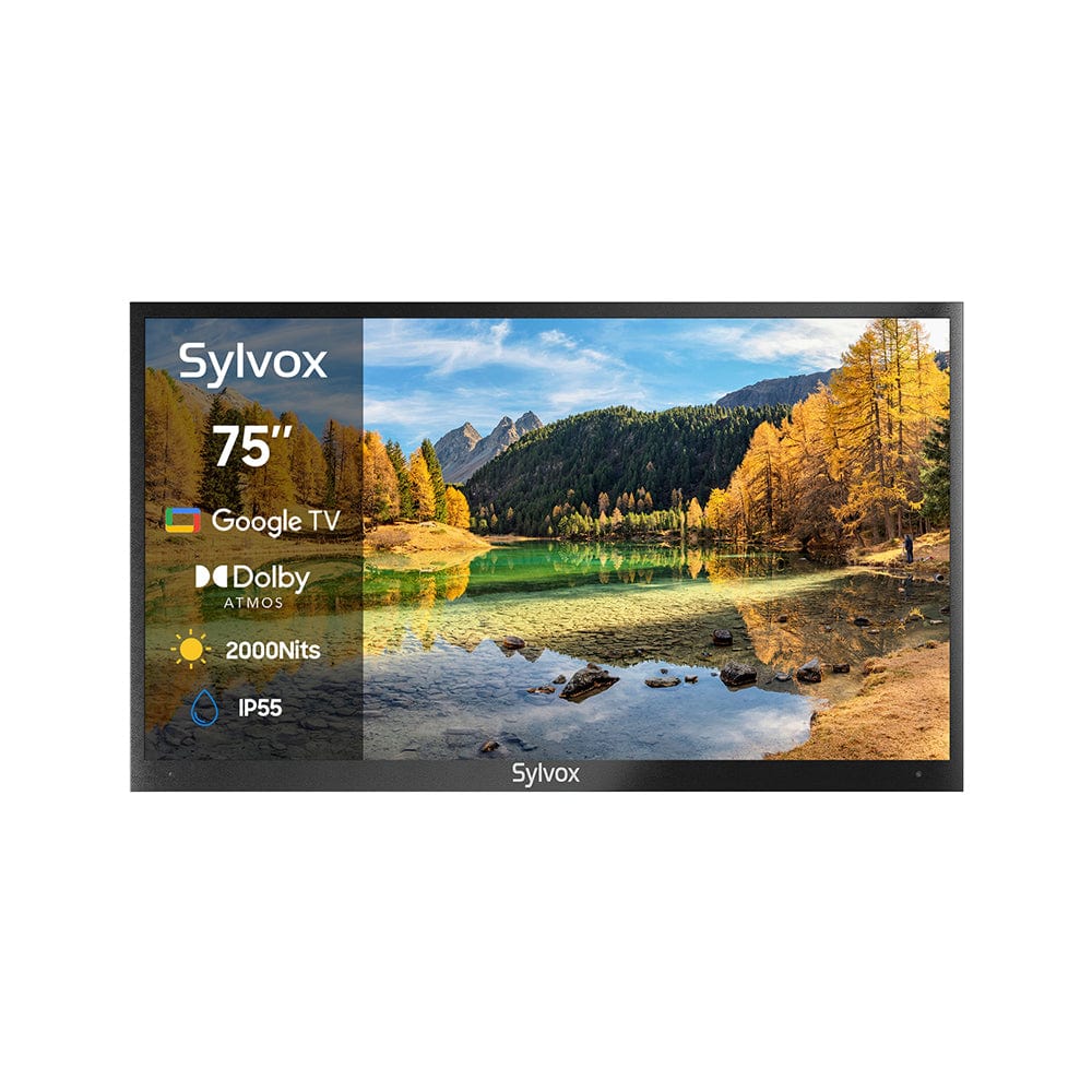 75" 2000Nit Google Outdoor TV - 2024 Pool Pro 2.0 Series