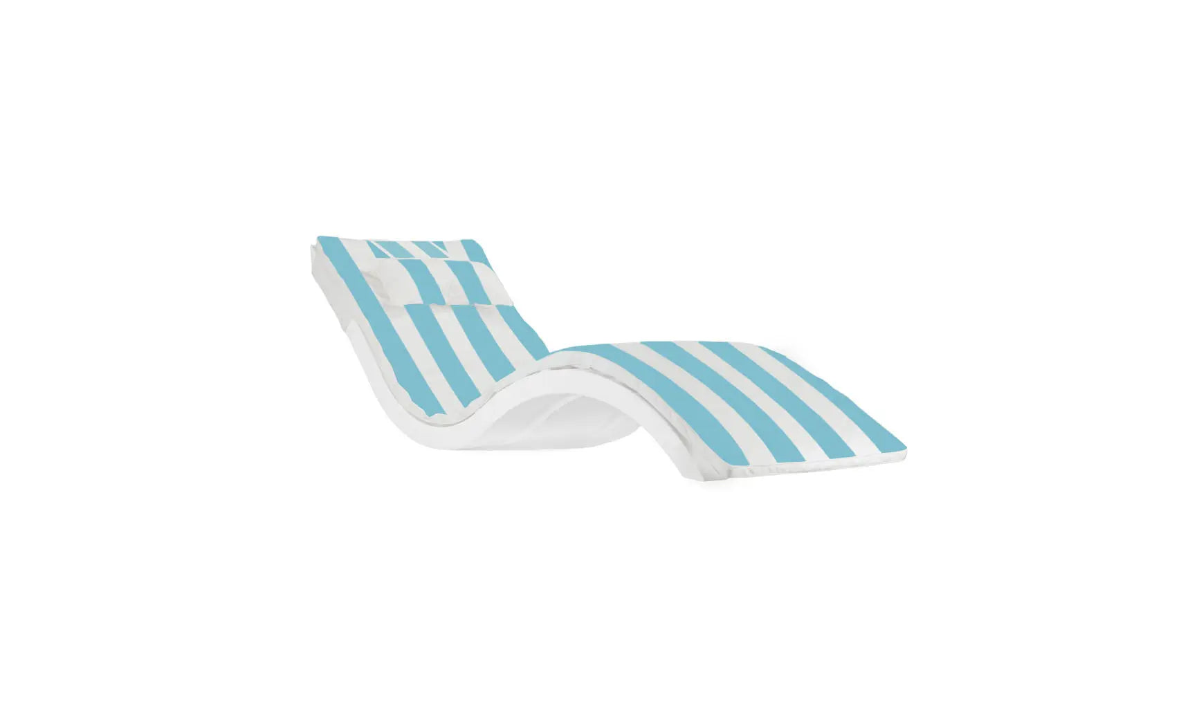 Signature chaise lounge cushion featuring soft, plush fabric in a modern design.