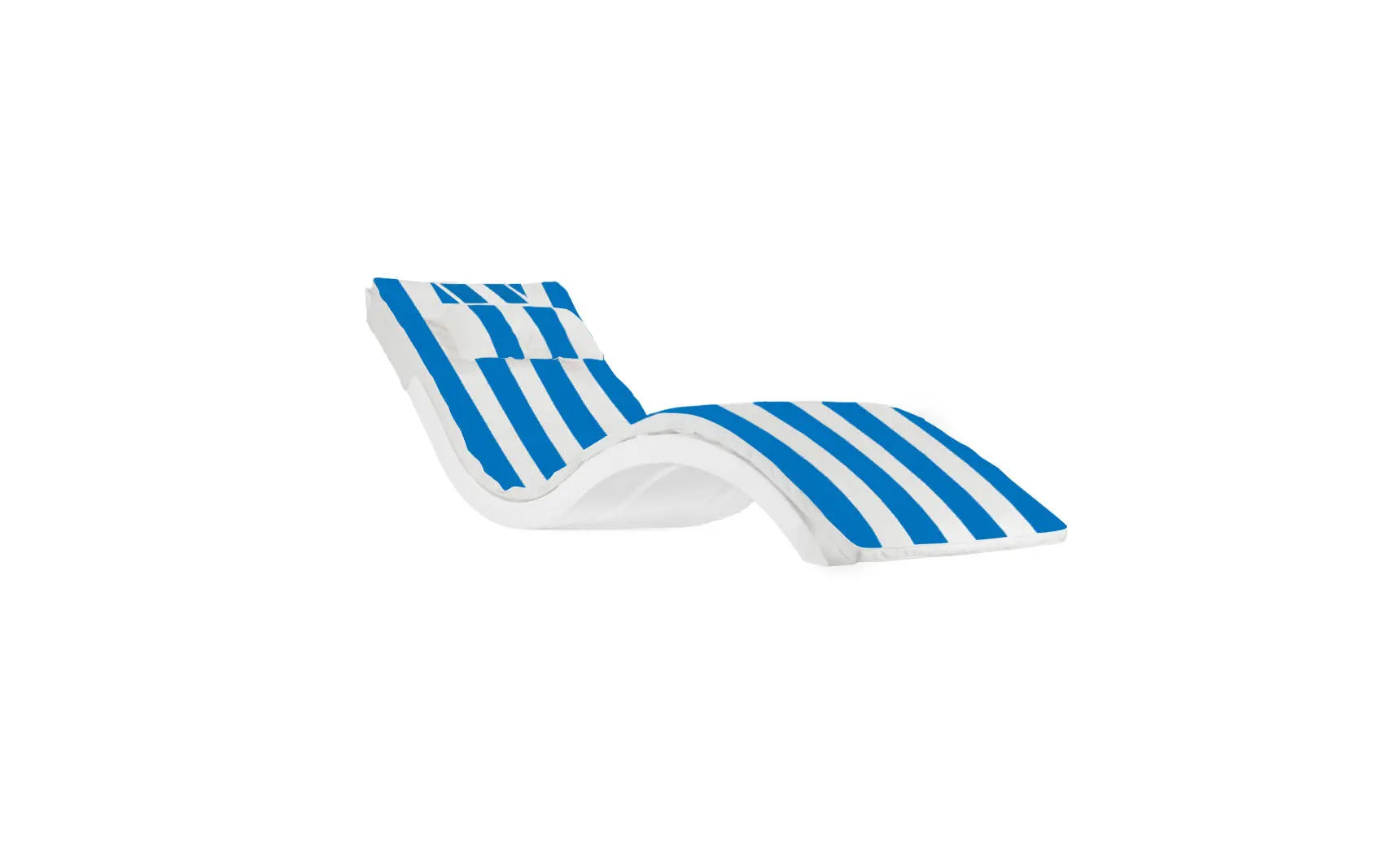 Signature chaise lounge cushion featuring soft, plush fabric in a modern design.