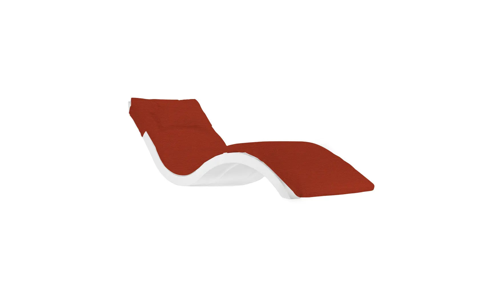 Signature chaise lounge cushion featuring soft, plush fabric in a modern design.