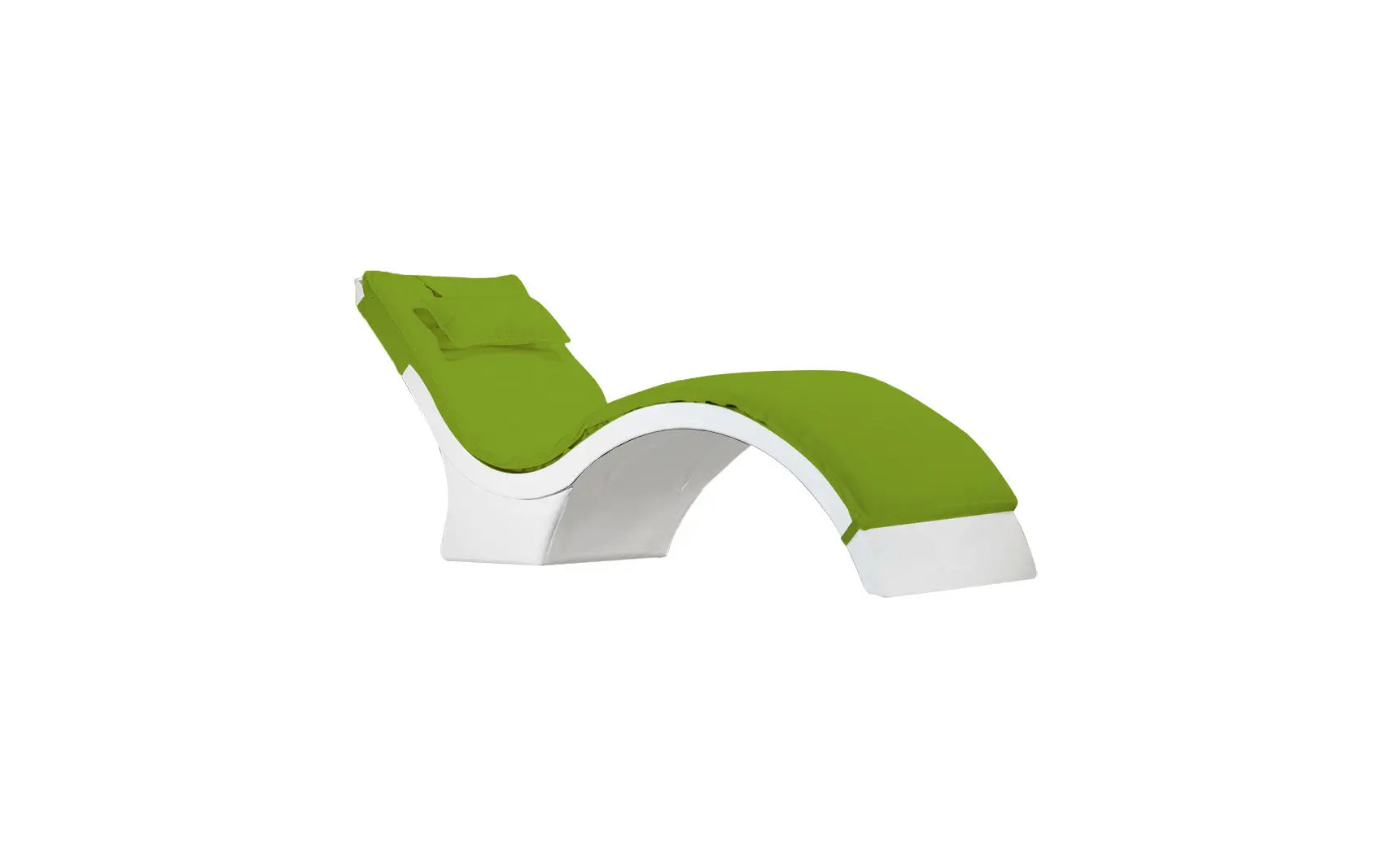 Signature chaise lounge cushion featuring soft, plush fabric in a modern design.