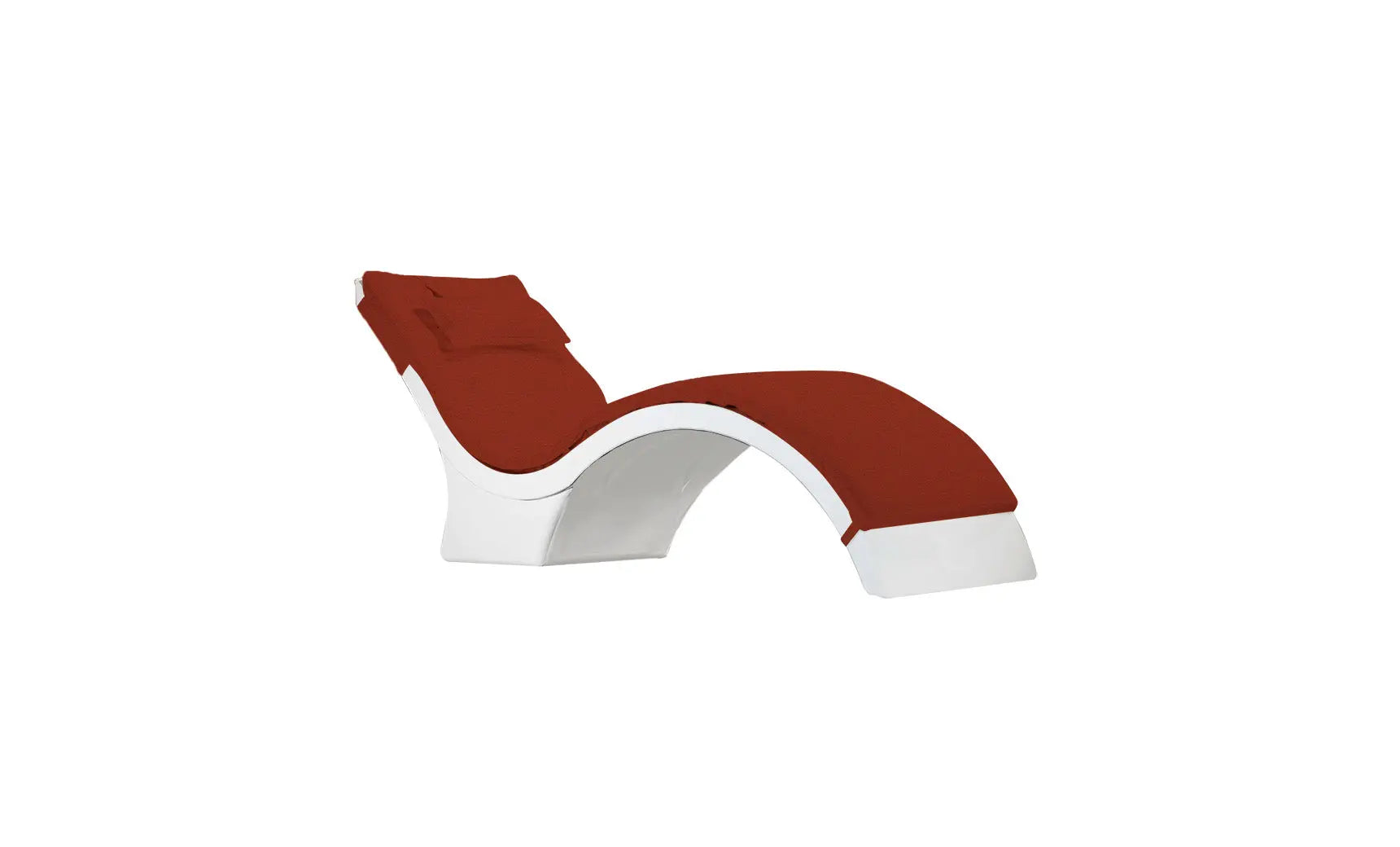 Signature chaise lounge cushion featuring soft, plush fabric in a modern design.