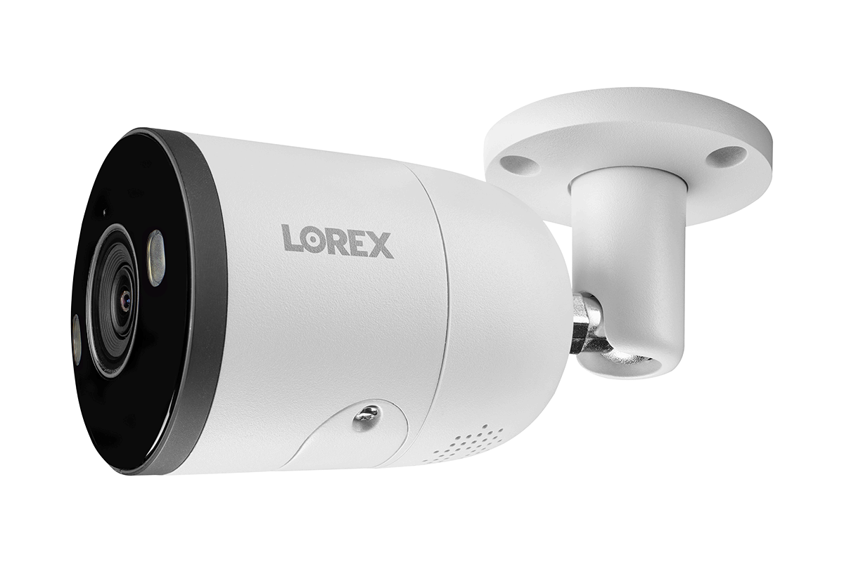 Lorex H13 4K IP Wired Bullet Security Camera with Smart Deterrence