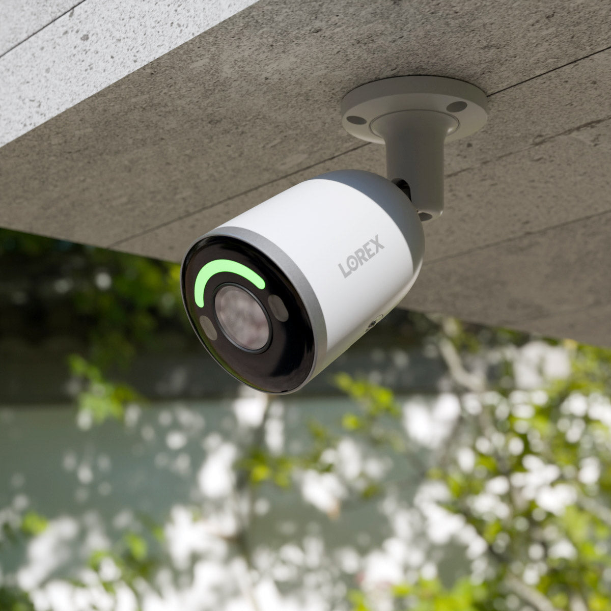 Lorex H12 4K IP Wired Bullet Security Camera with Smart Security Lighting