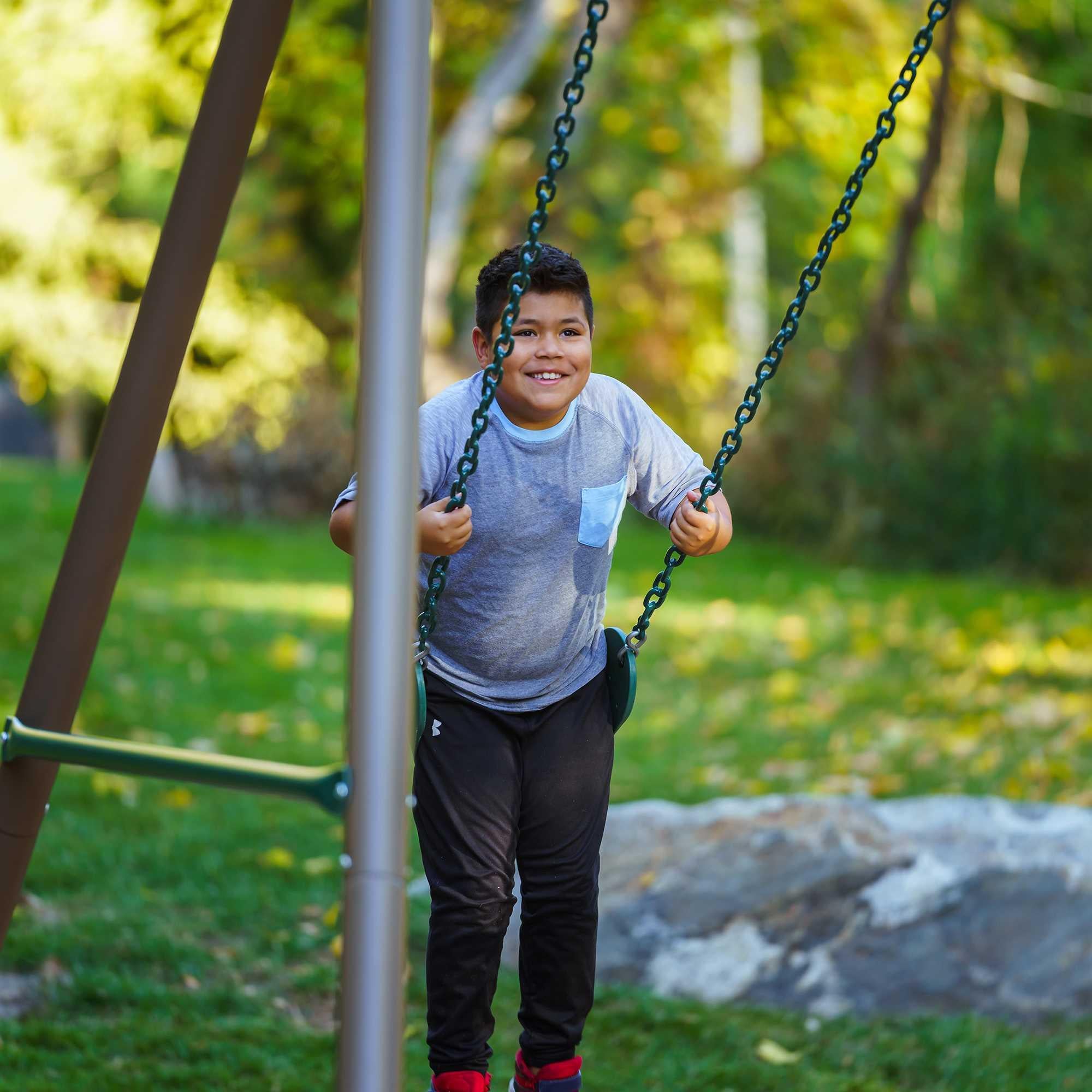 Lifetime Metal Swing Set (Earthtone) - 91137