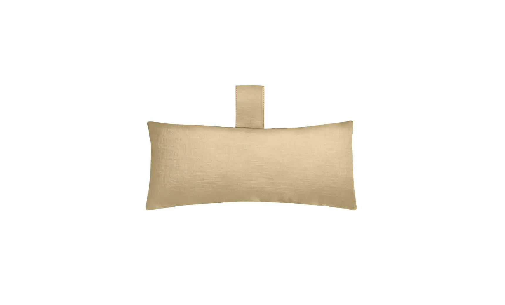Autograph headrest pillow with soft fabric cover and adjustable design for comfortable neck support during travel.