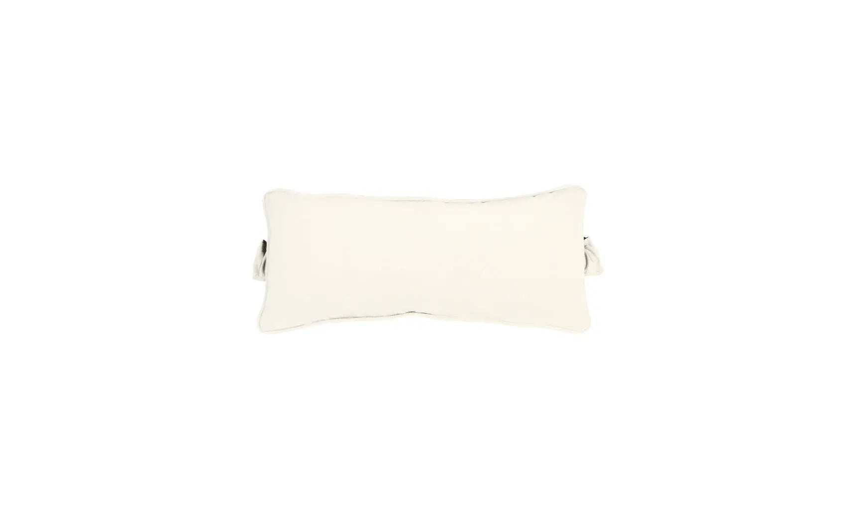 Signature headrest pillow with soft fabric cover and adjustable design for comfortable support during travel.