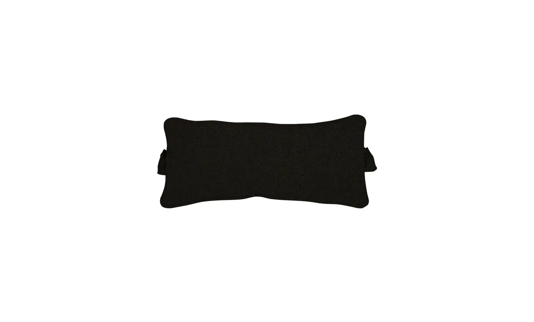 Signature headrest pillow with memory foam and adjustable straps for comfort during travel.