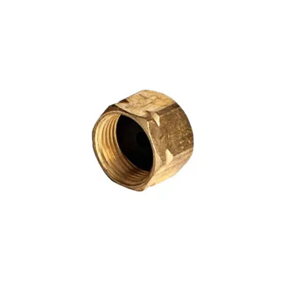Aeromist Brass End Cap with NBR Seal — 9/16-24 Female | Model: 52621