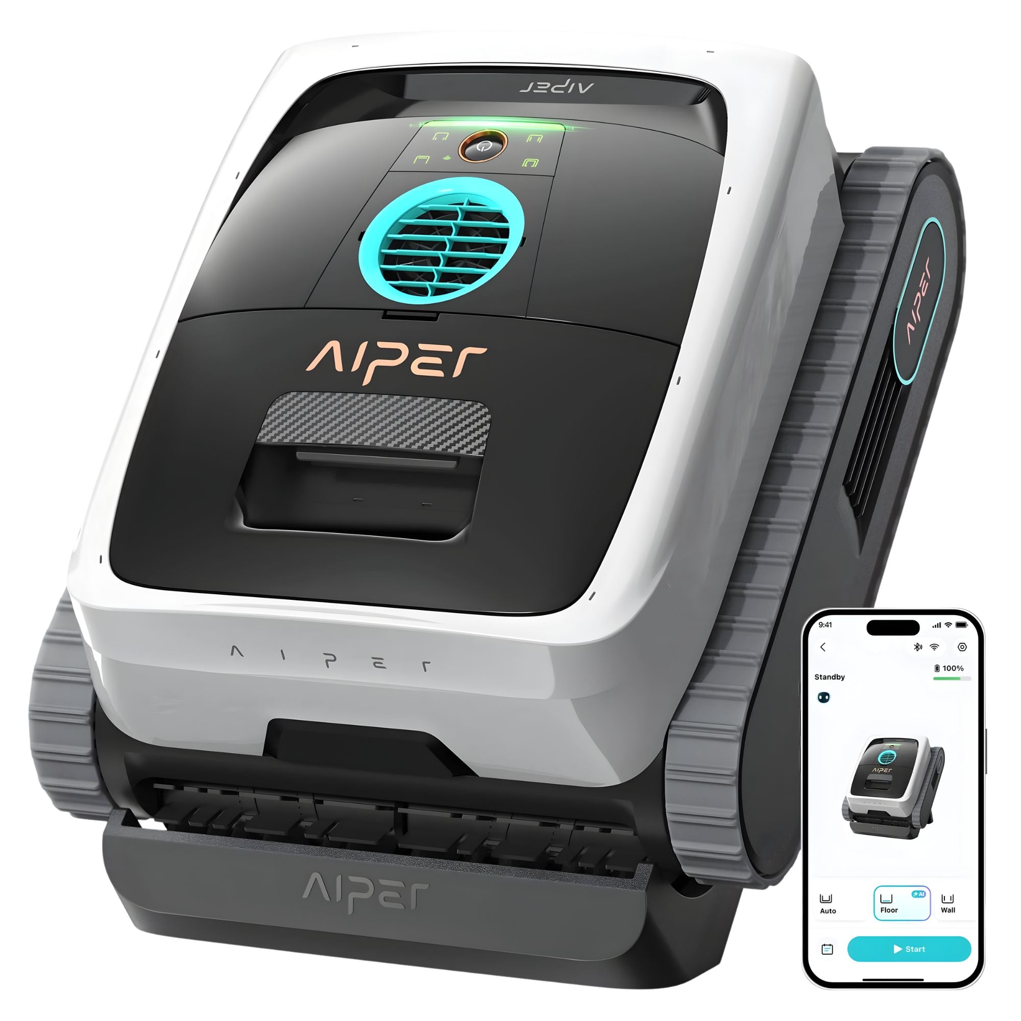 AIPER - Scuba N3 Robotic Pool Cleaner With AI Vision & Waveline Waterline Cleaning - Scuba N3 | AQVINA World