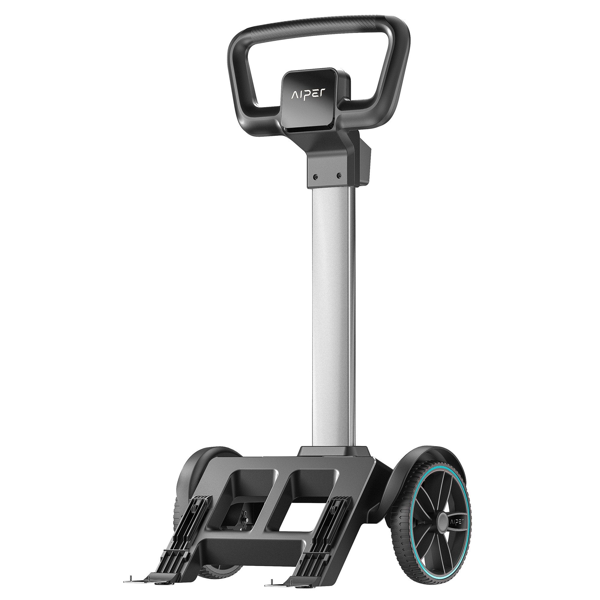 Aiper Pool caddy angled front view clean background