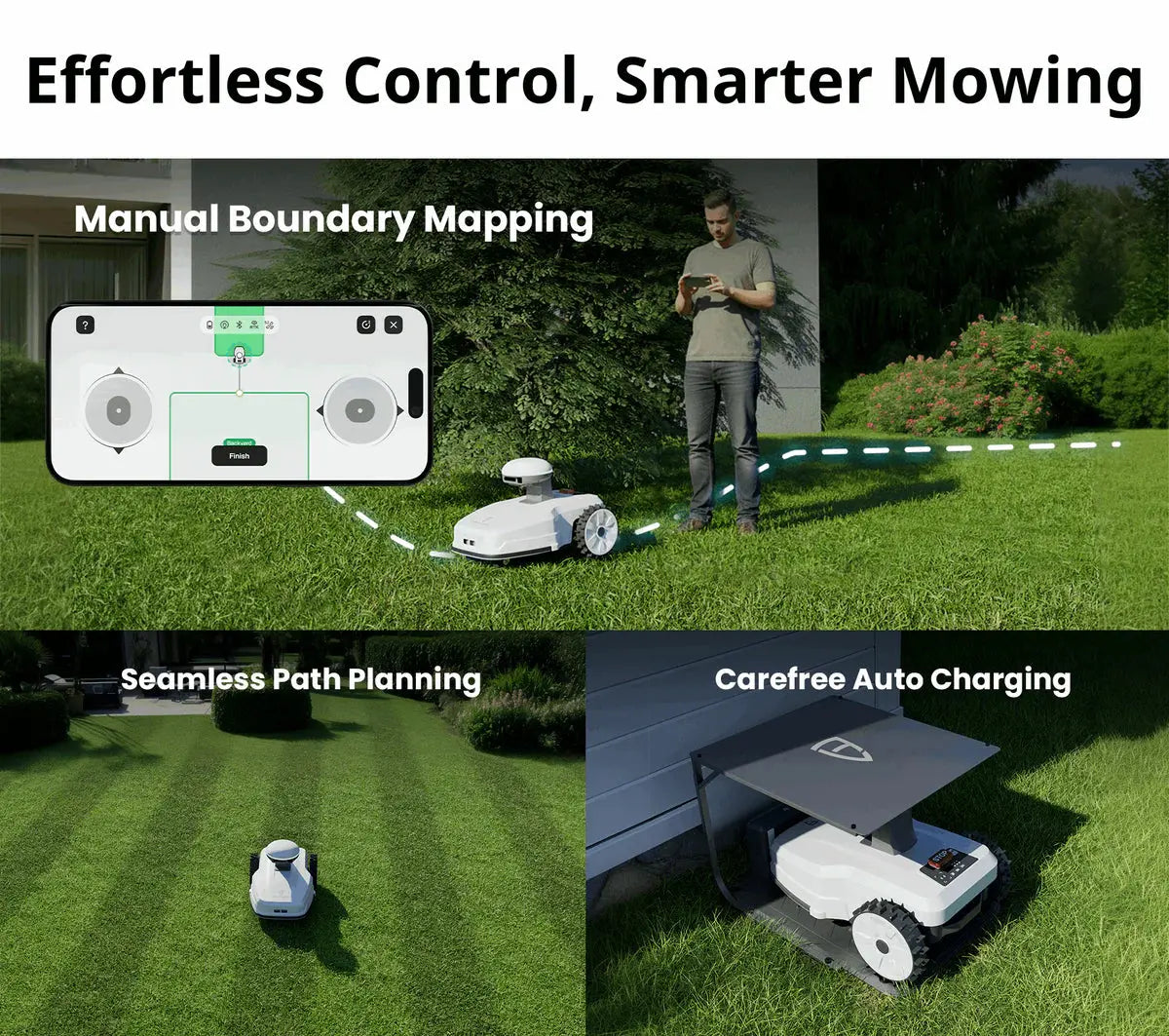 FJD - FR4000 Smart Wireless Robotic Lawn Mower - FR4000 | AQVINA - Aqvina LLC