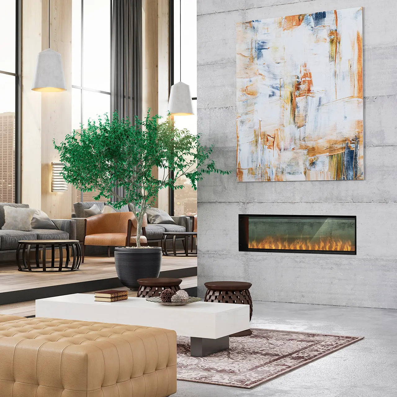 Dimplex Opti-Myst® Pro 1500 Built-In Electric Fireplace - GBF1500-PRO
