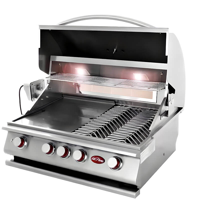 Cal Flame Maui Q 4 Ft L-Shaped BBQ Grill Island | Model: BBK401 | AQVINA World - Aqvina LLC