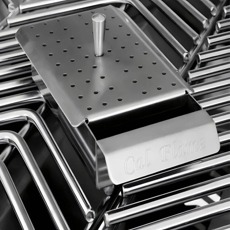 Cal Flame Maui Q 4 Ft L-Shaped BBQ Grill Island | Model: BBK401 | AQVINA World - Aqvina LLC