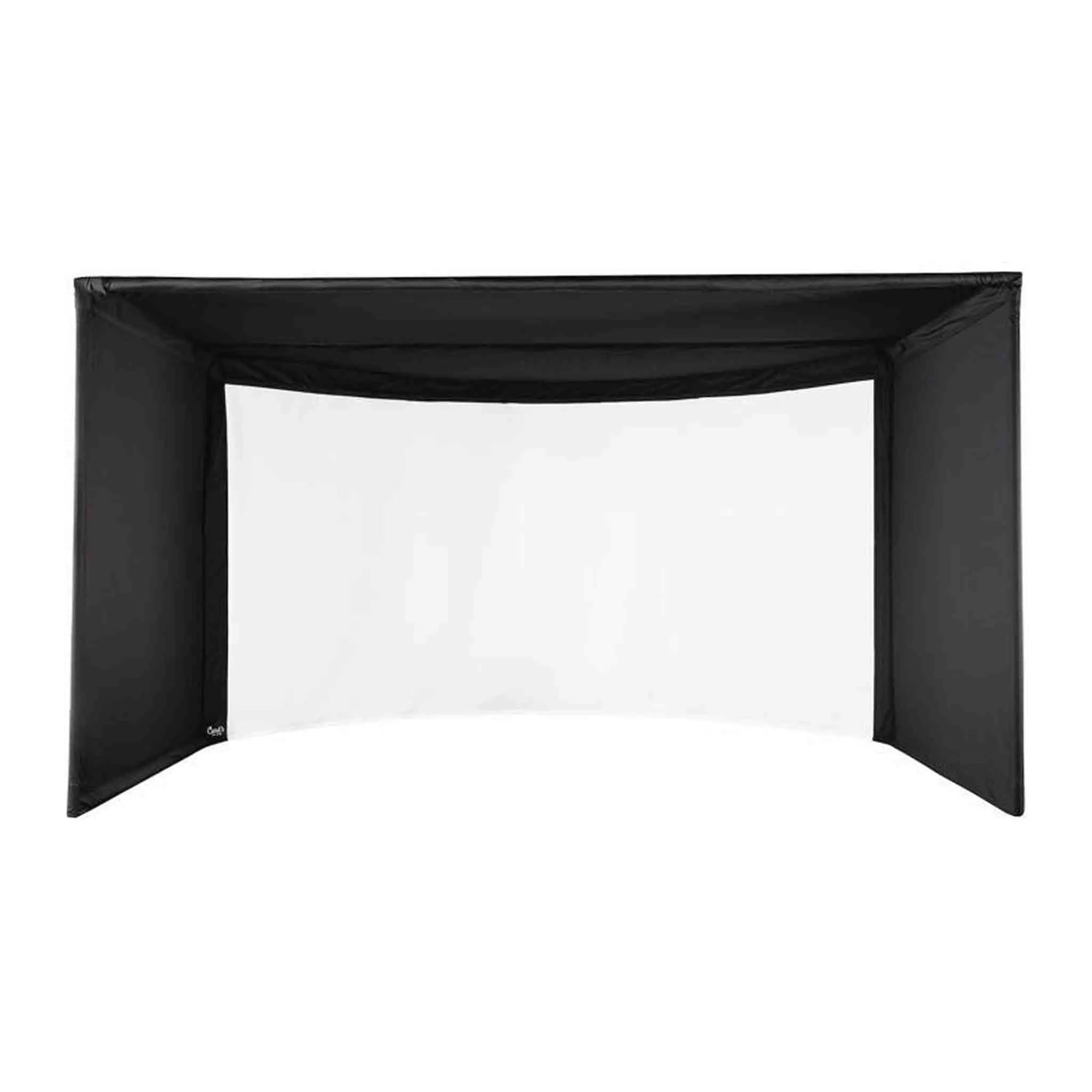 Carl's Place CURVED Golf Simulator Enclosure Kit with Premium Impact Screen 9'H × 14'W × 15'D | Model: cge-9x14x15 Carl's Place