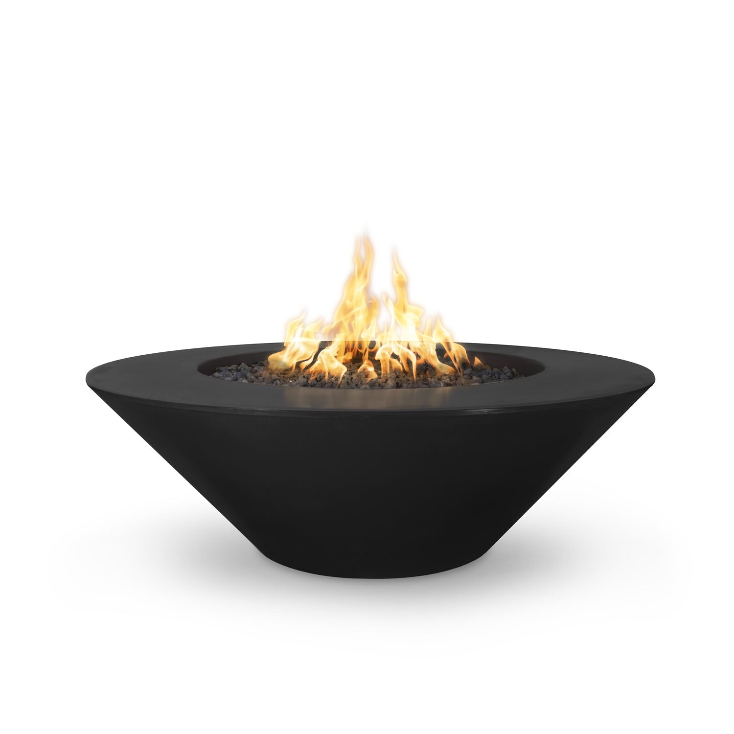 The Outdoor Plus Cazo Fire Pit Wide Ledge - Powder Coat - 48"