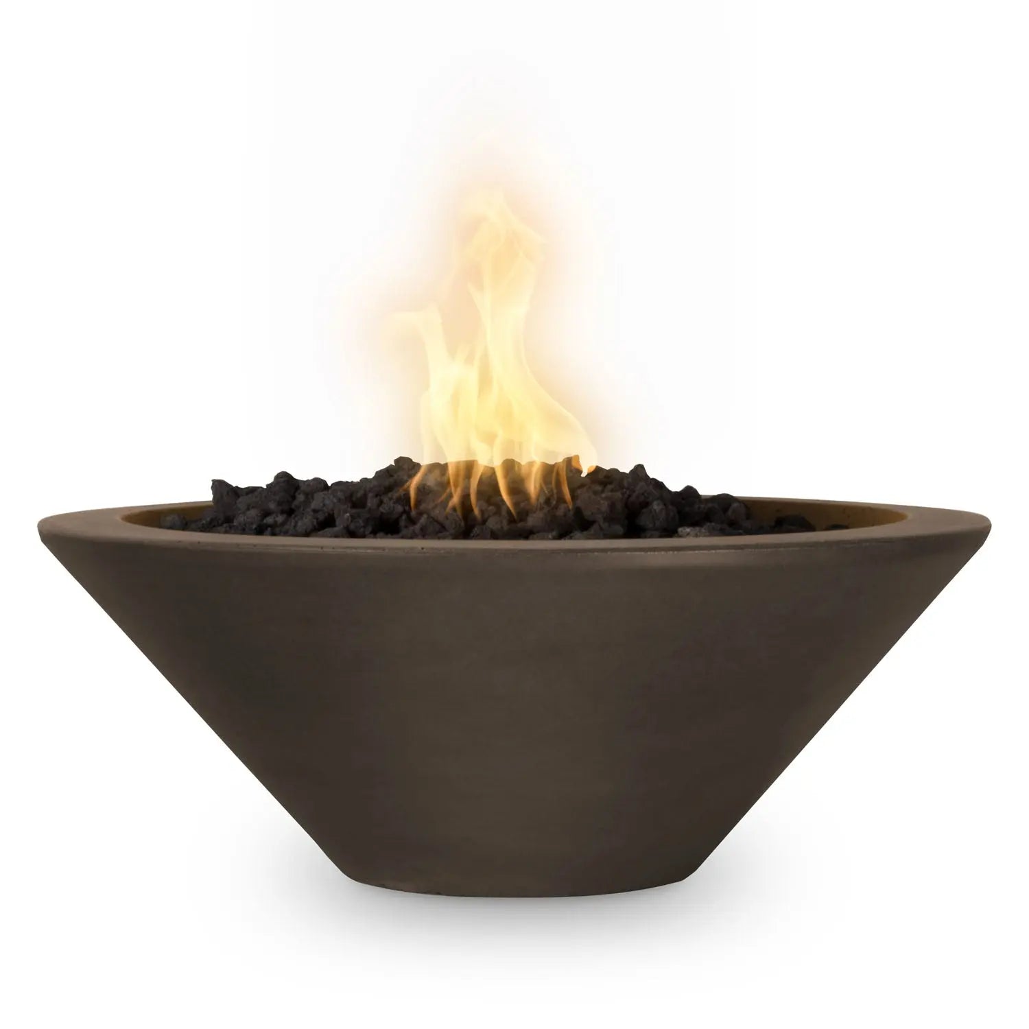 The Outdoor Plus Cazo Fire Bowl - GFRC Concrete - 24" - Aqvina LLC