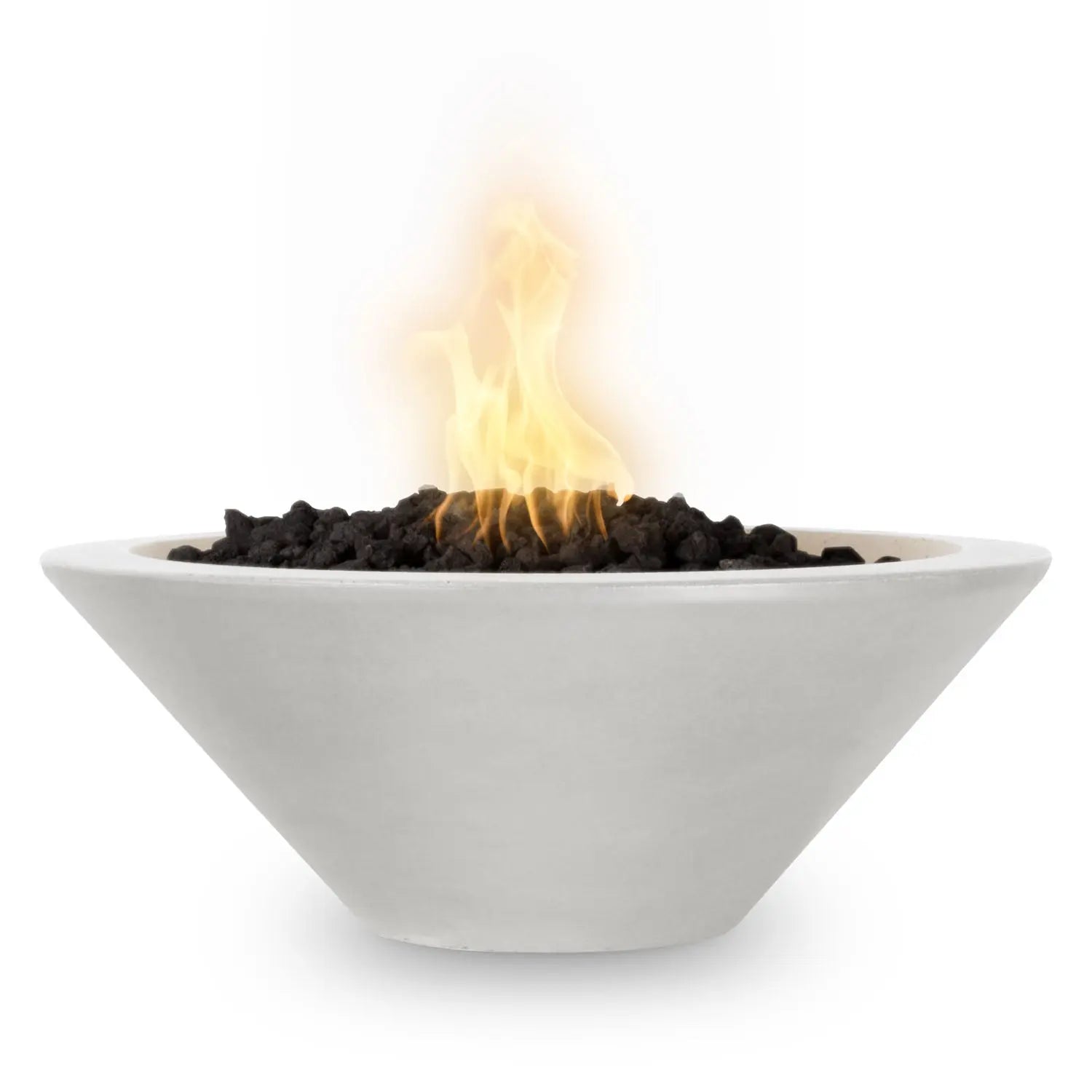 The Outdoor Plus Cazo Fire Bowl - GFRC Concrete - 36" - Aqvina LLC