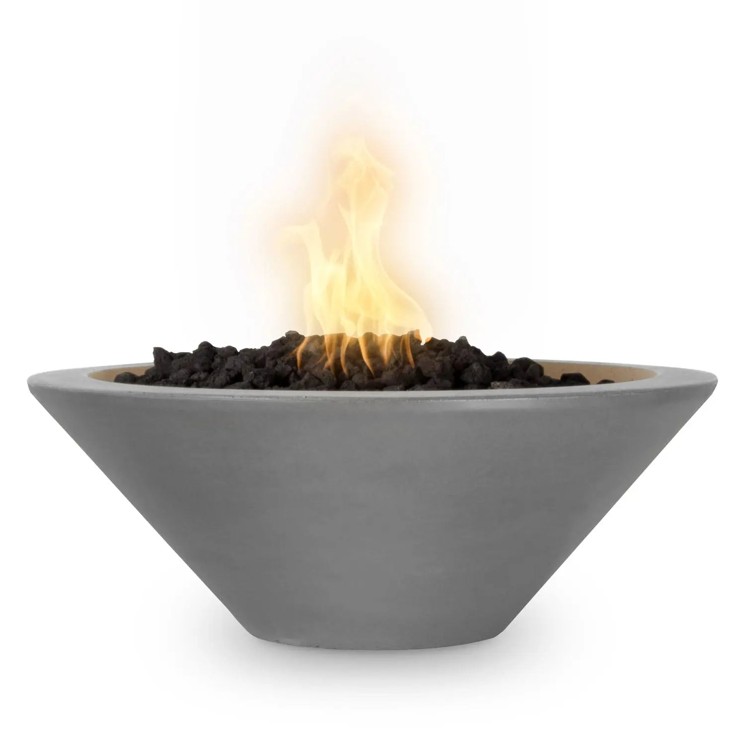 The Outdoor Plus Cazo Fire Bowl - GFRC Concrete - 36" - Aqvina LLC