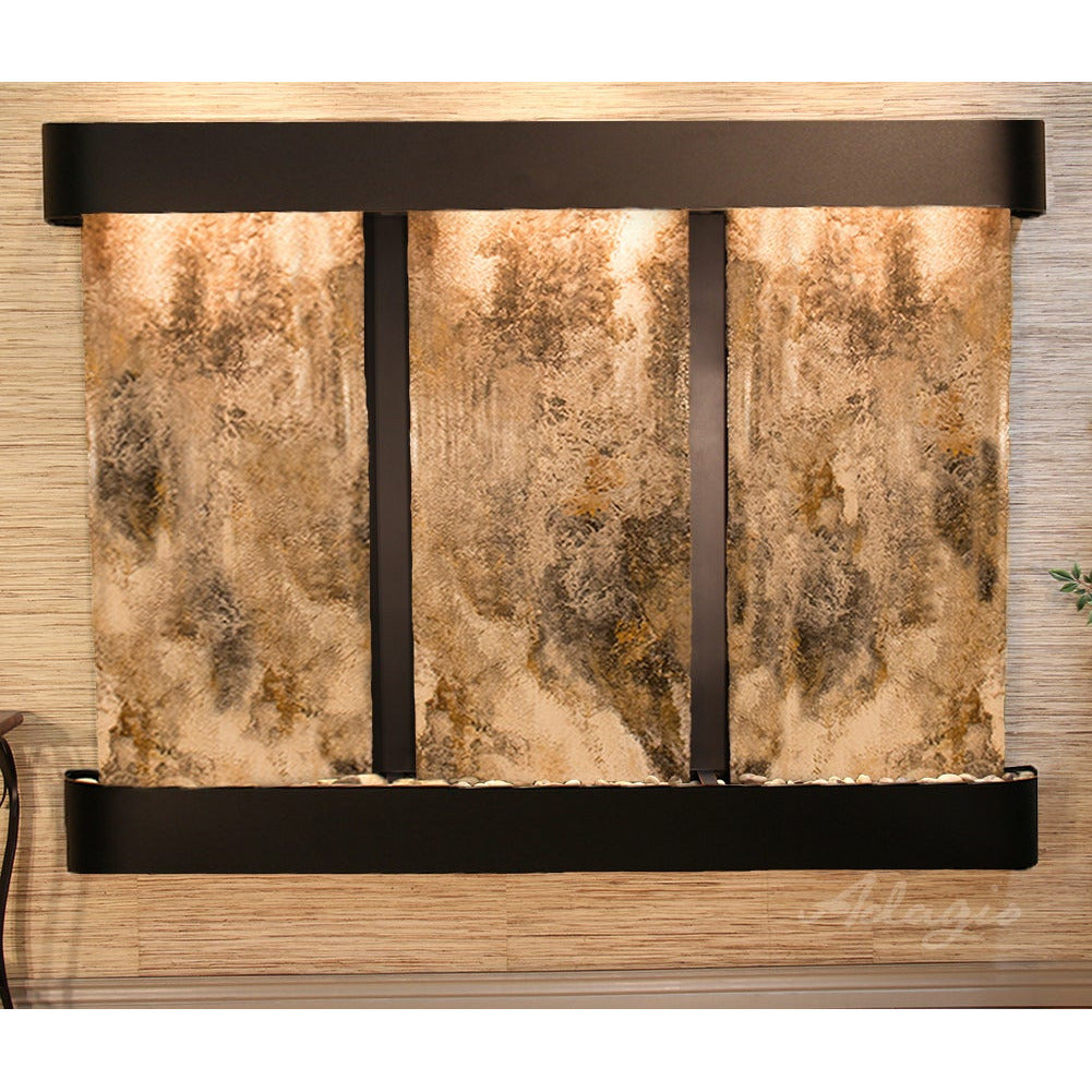 Adagio Deep Creek Falls - Indoor Wall Fountain AWF-DCFR1540