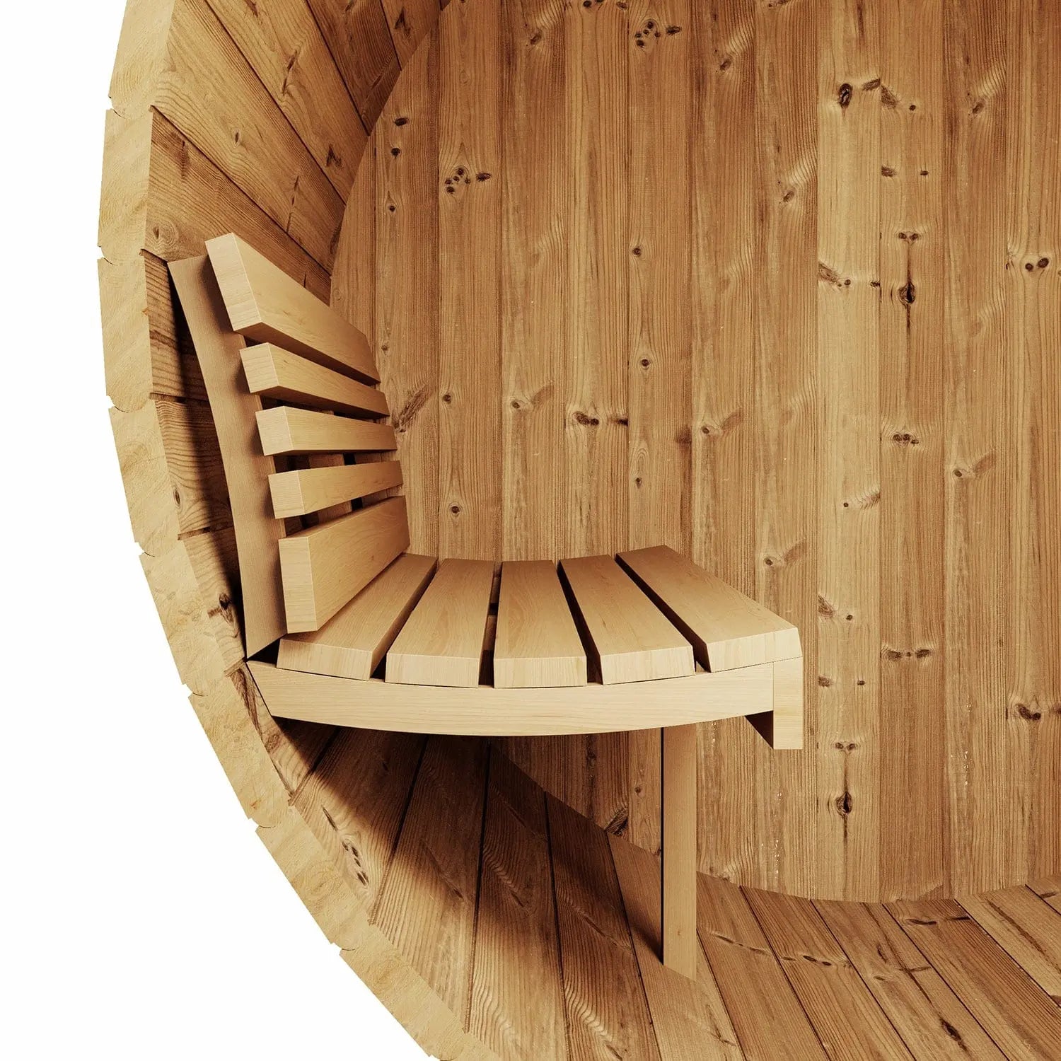 SaunaLife 3-person Outdoor Barrel Sauna - Model E6 | AQVINA World - Aqvina LLC
