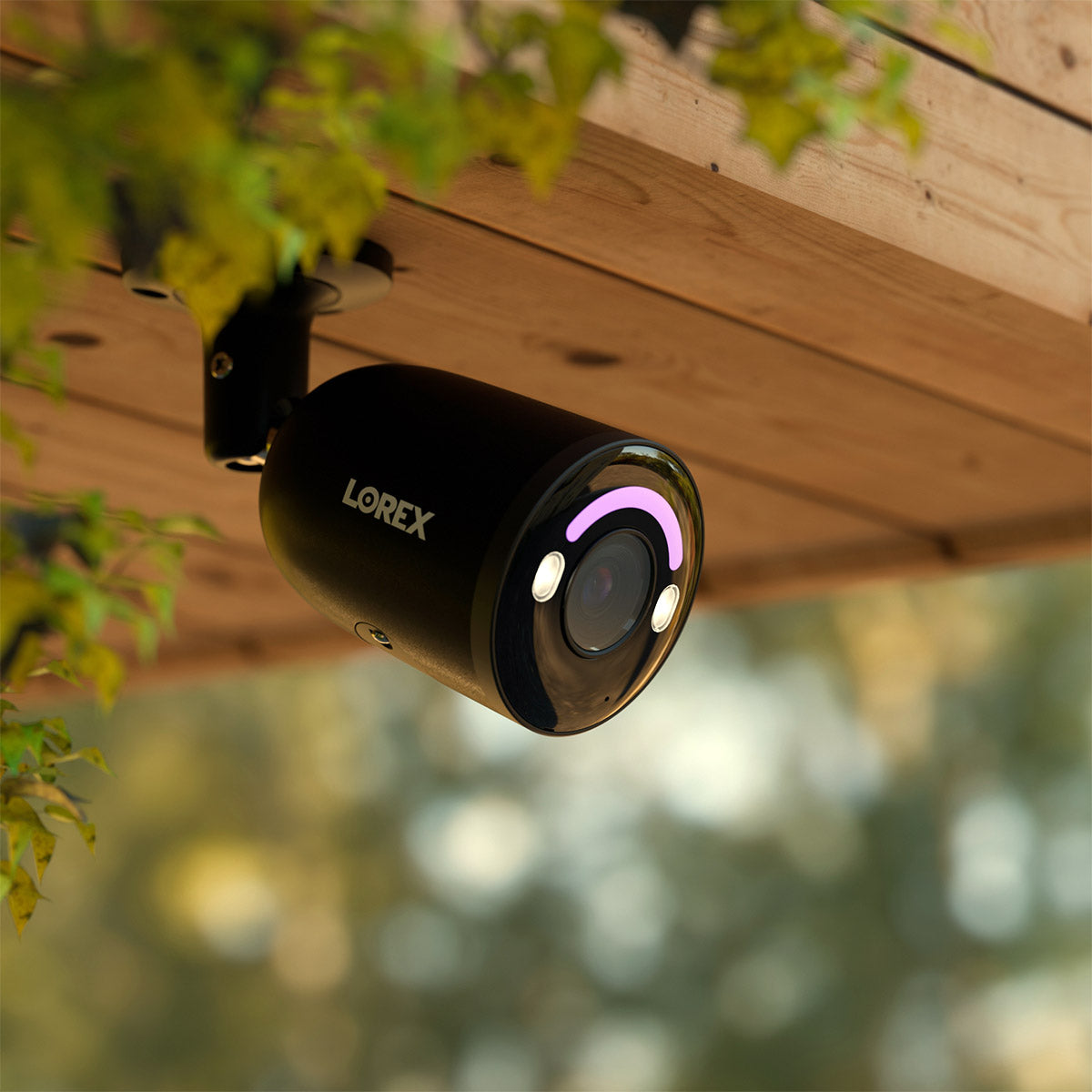 Lorex H12 4K IP Wired Bullet Security Camera with Smart Security Lighting