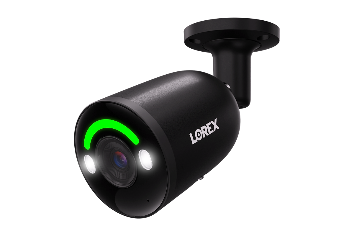 Lorex H12 4K IP Wired Bullet Security Camera with Smart Security Lighting