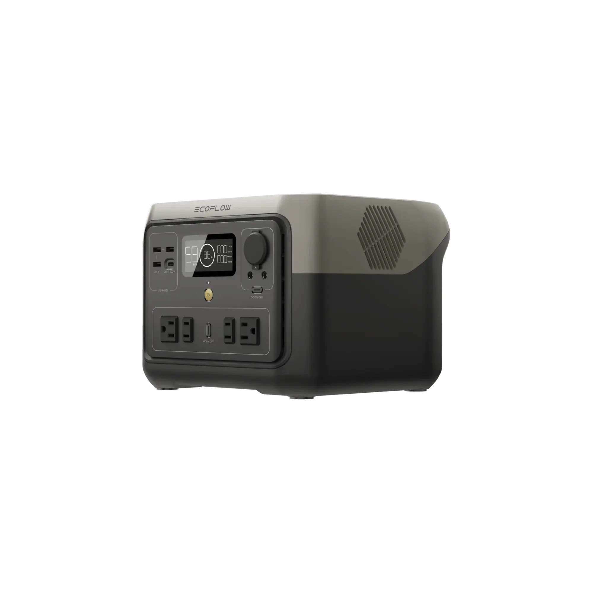 EcoFlow RIVER 2 Max 500 Portable Power Station | Model: ZMR610-B-US-499WH