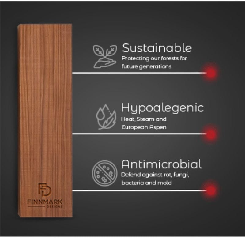 Finnmark 2-Person Trinity Infra-Steam Home Infrared Sauna FD-4 | AQVINA World - Aqvina LLC