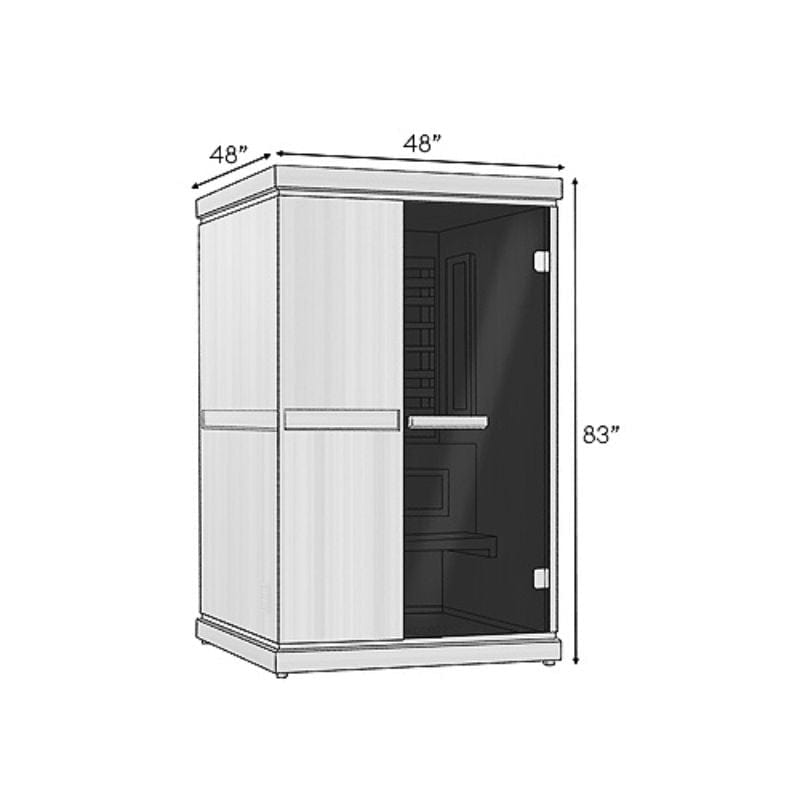 Finnmark 2-Person Trinity Infra-Steam Home Infrared Sauna FD-4 | AQVINA World - Aqvina LLC