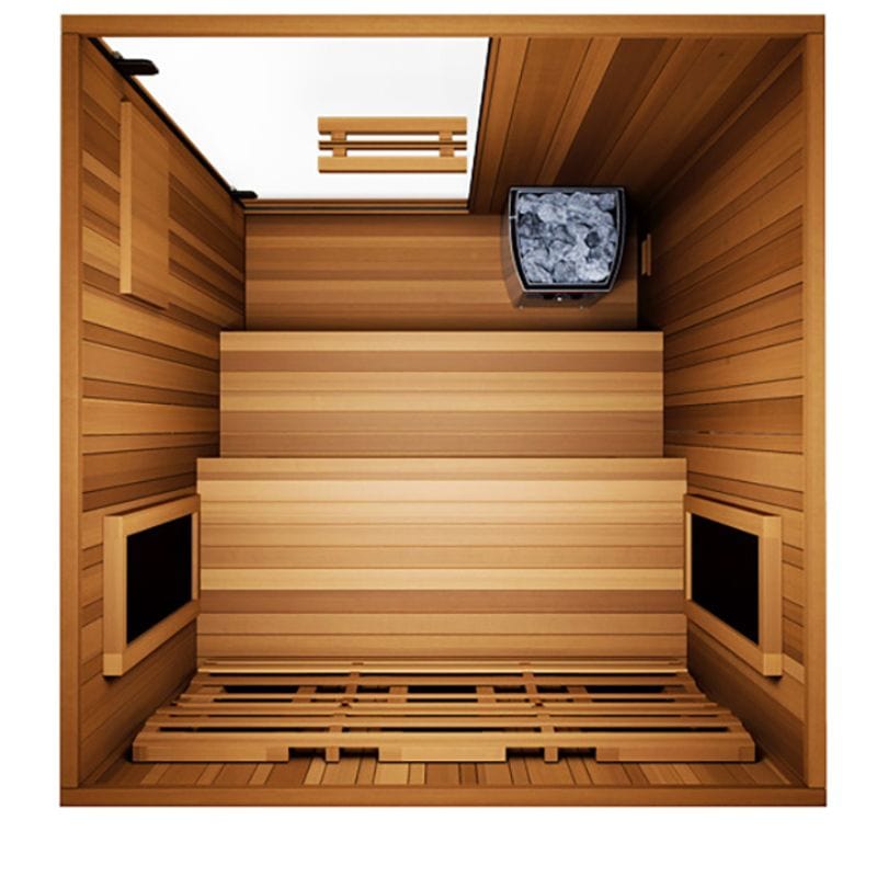 Finnmark 2-Person Trinity Infra-Steam Home Infrared Sauna FD-4 | AQVINA World - Aqvina LLC