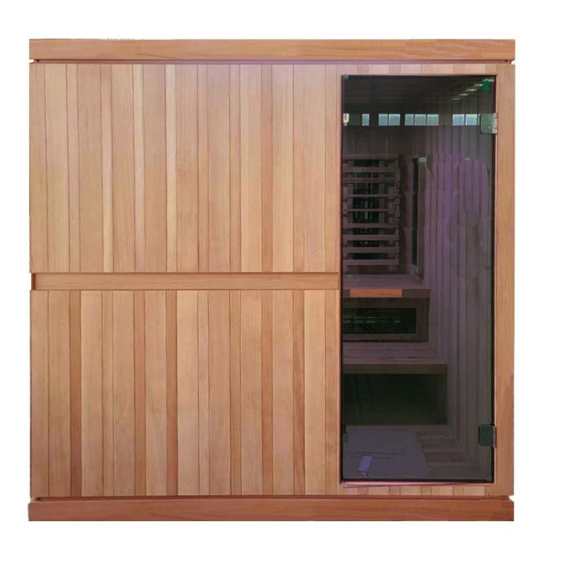 Finnmark 4-Person Trinity XL Infra-Steam Home Infrared Sauna FD-5 | AQVINA World