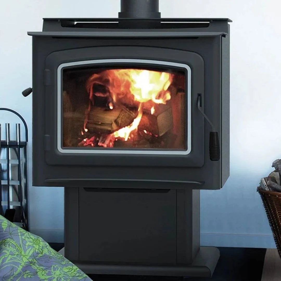 Ironstrike Grandview 300 Wood Burning Stove | 100,000 BTU | GV300GL