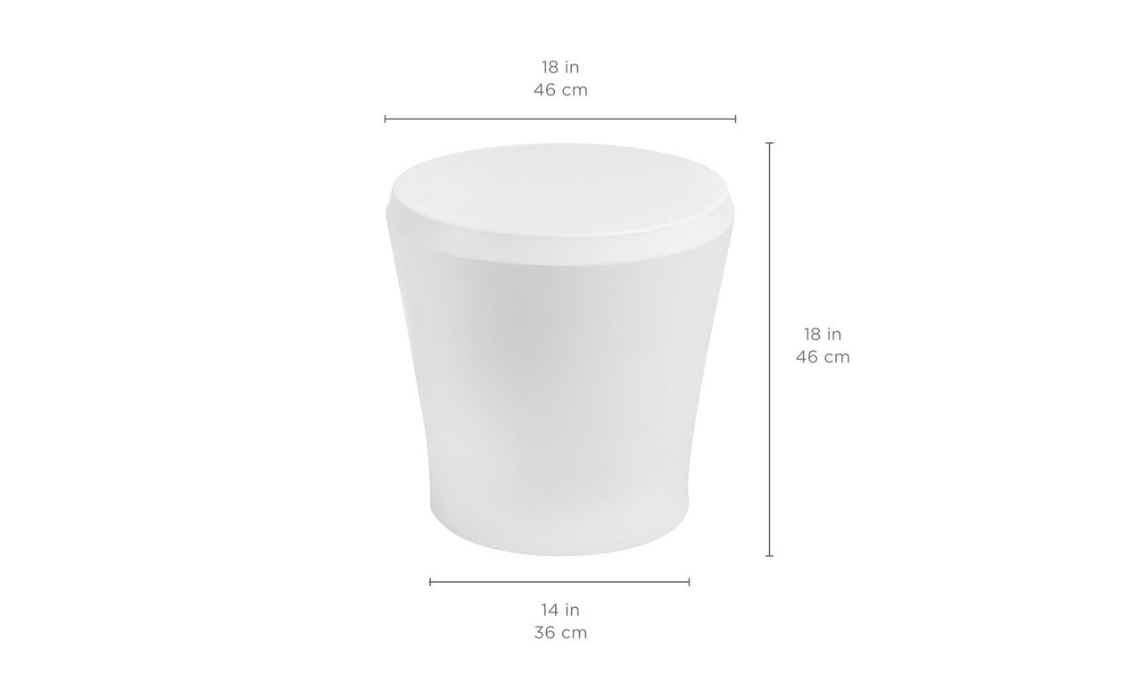 Affinity side table featuring a sleek wooden top and metal frame in a modern design.